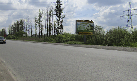 щит на Колпинском шоссе, в Колпино, 980 м от Софийской ул., cторона А