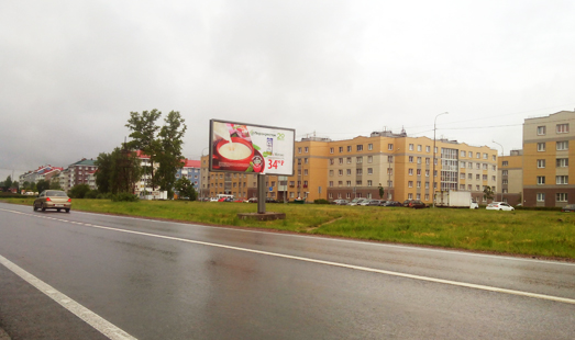 Щит на Колпинском шоссе, д. 18, Галицкая ул., сторона А