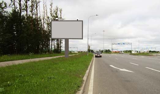Билборд на Колпинском шоссе; 160 м от Софийской ул., в Колпино, сторона Б