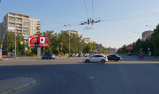 реклама на цифровом билборде на Пискарёвском пр., д. 21, пр. Металлистов