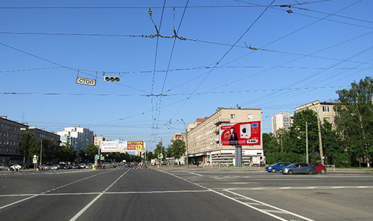 реклама на цифровом билборде на Народной ул., д. 39, Дальневосточный пр.