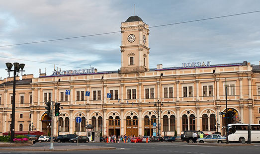 Реклама на Московском вокзале
