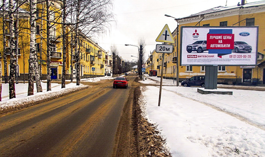 Реклама на билбордах в Бокситогорске