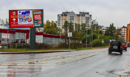Билборд на трассе Красное Село-Гатчина-Павловск; у ТЦ Мой Дом, cторона Б