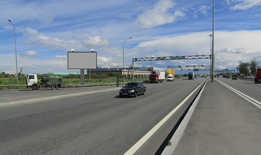 щит на Колпинском шоссе, в Колпино, Московское шоссе, cторона Б
