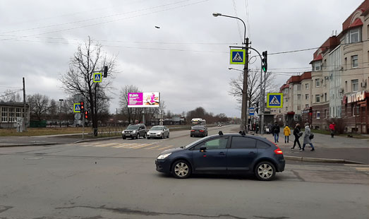 Реклама на цифровом щите 3 × 6 м на ул. Ремизова, Тверская ул., д. 23, cторона Б