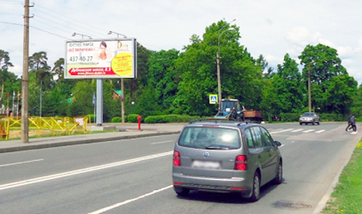 Билборд на Токарева ул., д. 15, напротив / Дубковское ш., сторона Б