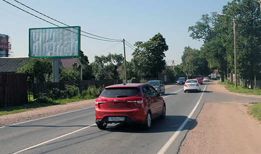Билборд на шоссе Дорога жизни, 13 км 340 м, cторона Б - в СПб
