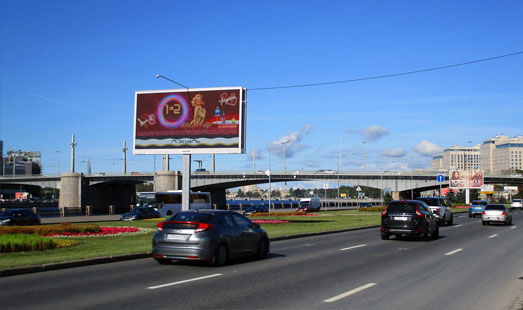 Обновление адресной программы за январь 2020 года по digital билбордам в Санкт-Петербурге и Ленинградской области
