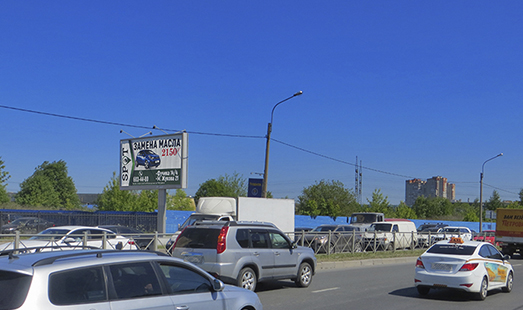 Билборд на ул. Орджоникидзе, д. 42; cторона Б