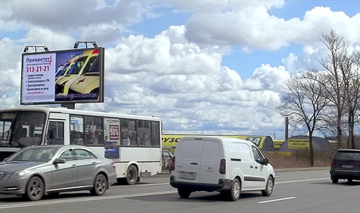 Билборд на Московском шоссе/ пост ГИБДД (в центр); cторона Б
