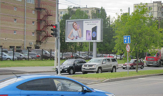 Билборд на Северном пр. / Софьи Ковалевской ул., д. 22; cторона Б