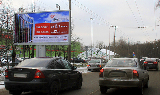 Билборд на ул. Карбышева/ улица Новороссийская; cторона Б