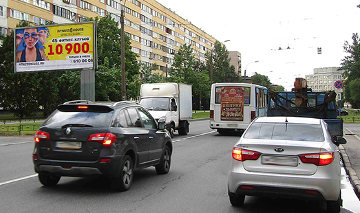 Билборд на проспекте Ленинский , 118; cторона Б