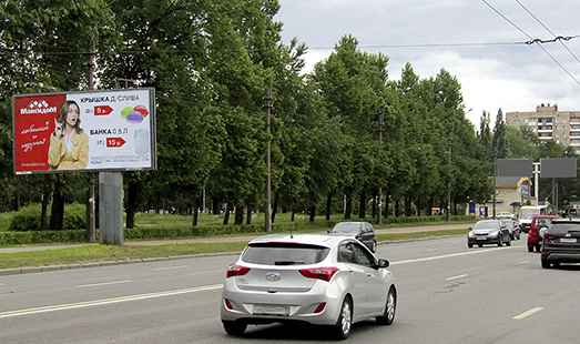 Билборд на шоссе Революции, 31 (напротив)/ М. Тухачевского проспект; cторона Б