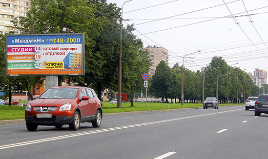Билборд на проспекте Космонавтов , 52/ Южное шоссе; cторона Б