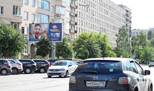 Билборд на Торжковской ул. 13 к.1; cторона Б