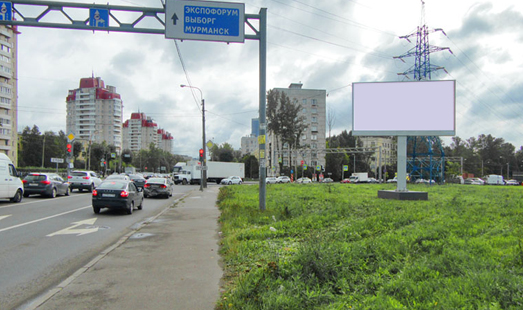 реклама на цифровом билборде на Краснопутиловской ул. / Кубинская ул. / Лиговский кан.